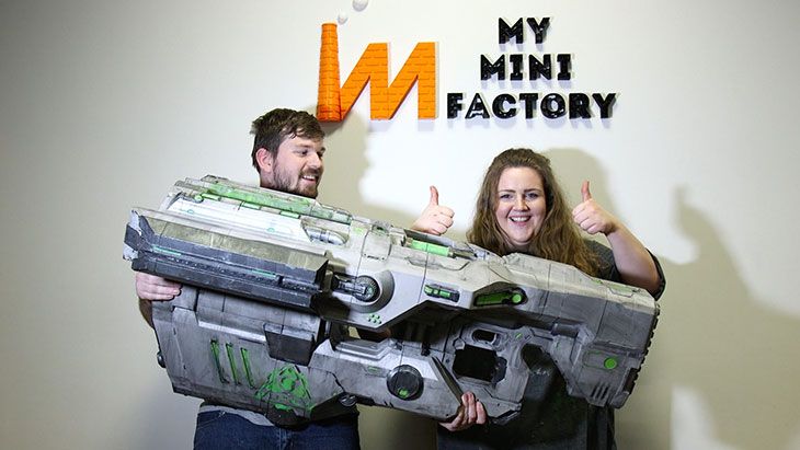 Bethesda imprime en 3D una versión real de la BFG de DOOM