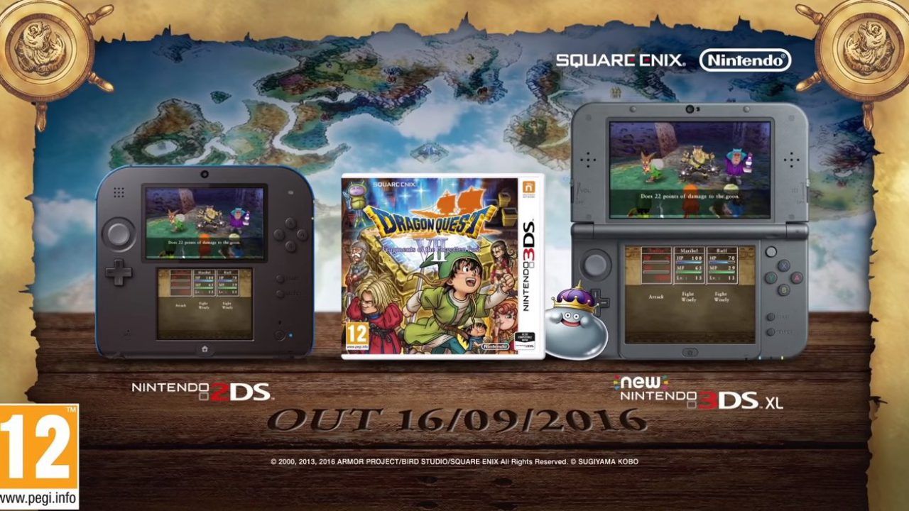 Square Enix seguirá lanzando juegos de Dragon Quest en Occidente
