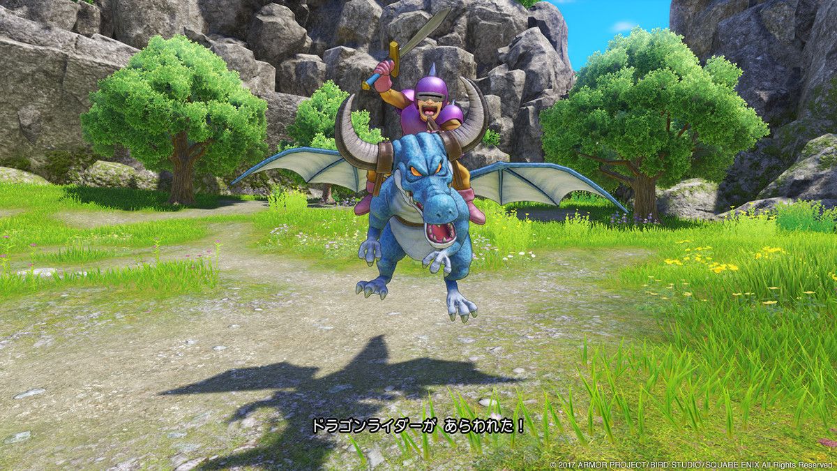 Dragon Quest XI nos muestra más imágenes de su sistema de montura
