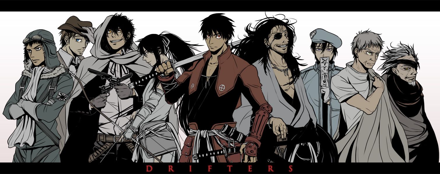 Noticias anime – Drifters, Luger Code 1951,Luger Code 1951 y más