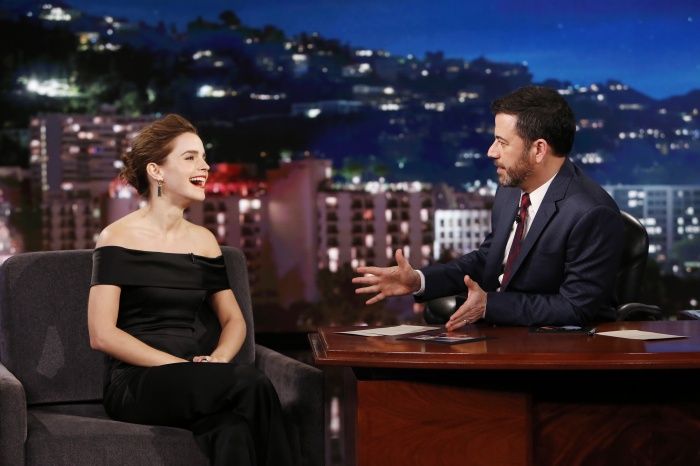 Emma Watson confesó a Jimmy Kimmel cómo fue su participación en Harry Potter