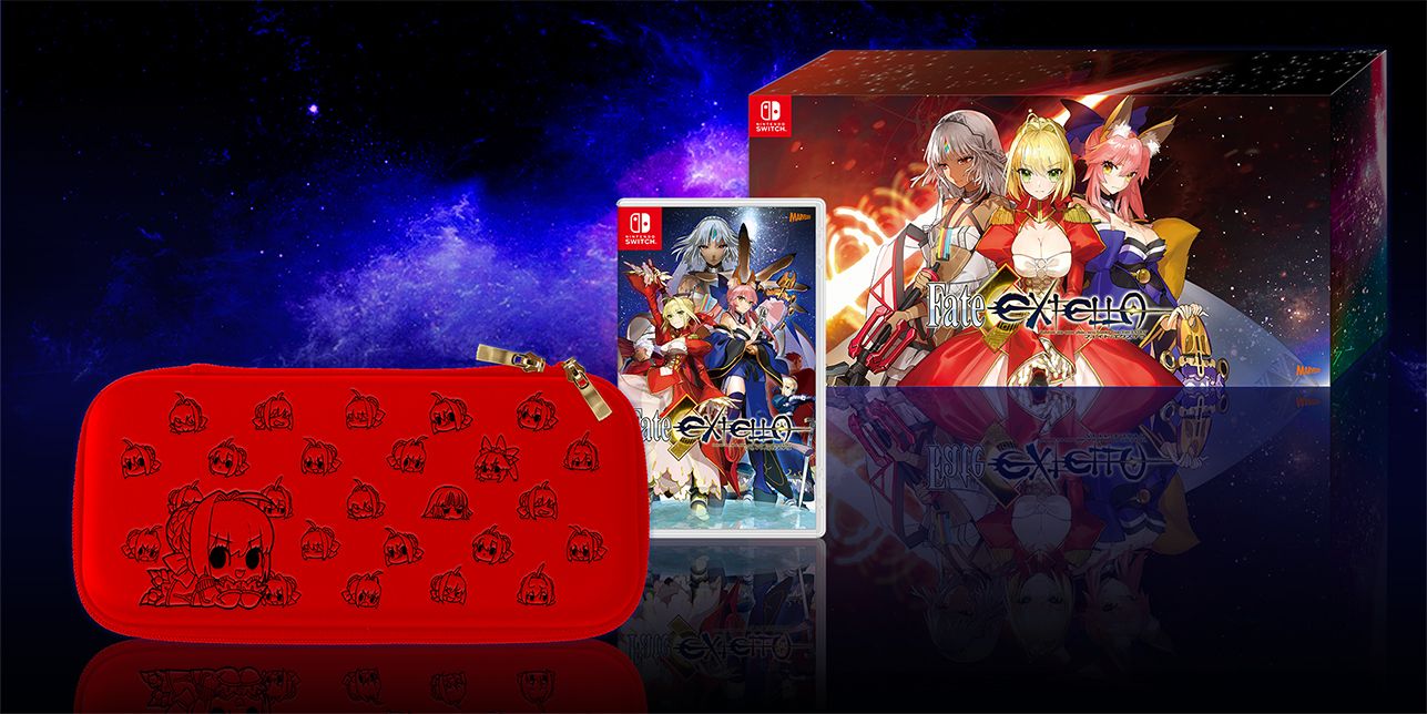 Fate/Extella: The Umbral Star para Nintendo Switch nos muestra su edición limitada