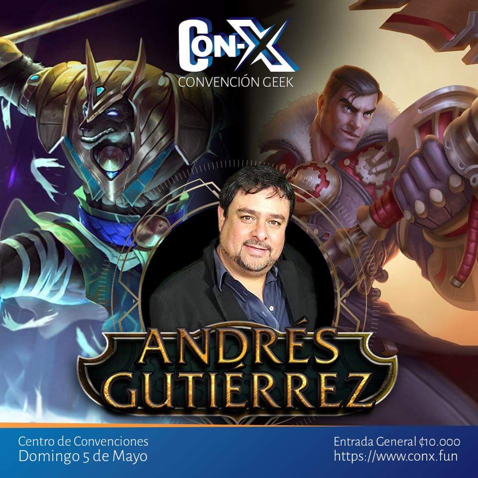 Con-X presenta a Andrés Gutiérrez