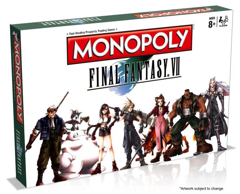 Final Fantasy VII tendrá su propio Monopoly en abril de 2017
