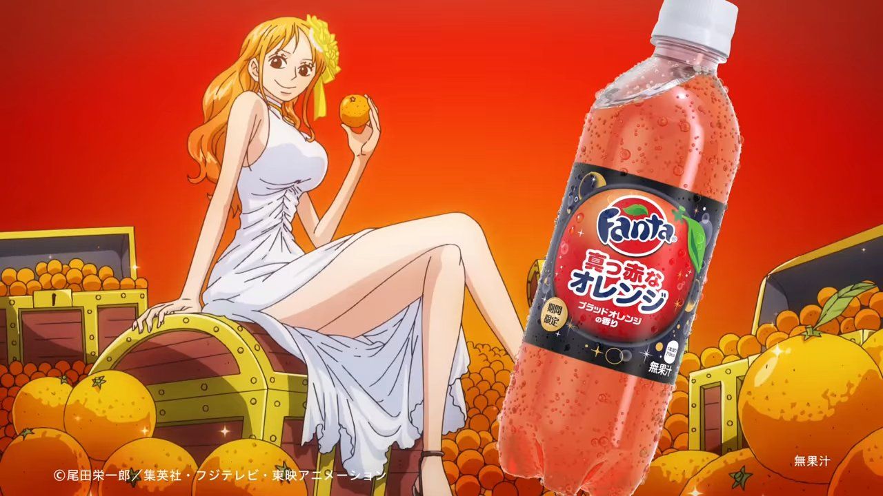 One Piece colabora con Fanta en un anuncio japonés