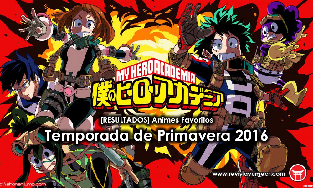 [ANIME] Estos son los animes favoritos de la comunidad – Temporada Primavera 2016