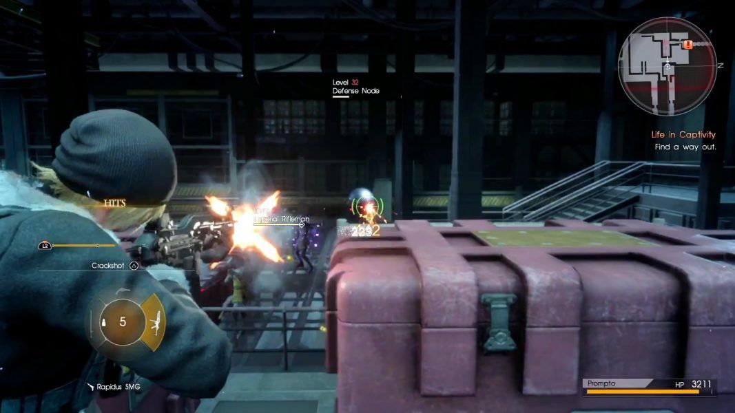 Final Fantasy XV nos muestra un vídeo de juego del “Episodio Prompto”
