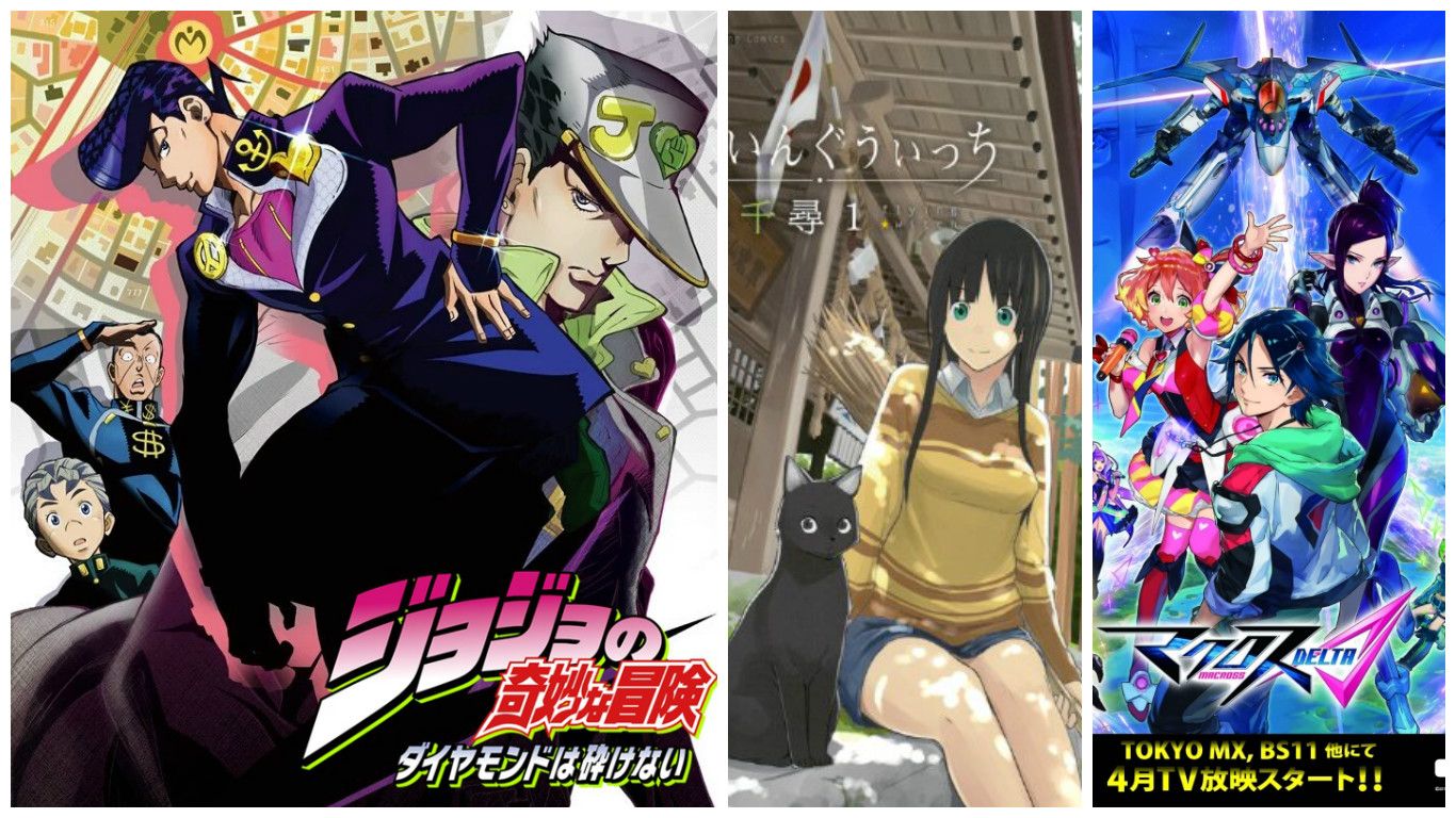 Noticias anime – Flying Witch, JoJo’s Bizarre Adventure, Macross Delta y más