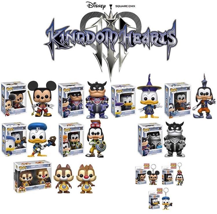 Kingdom Hearts llega a Funko POP! con su nueva línea de coleccionables