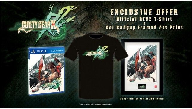 Habrá una edición limitada de Guilty Gear Xrd: Rev 2 para Europa