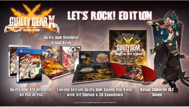 Anunciada la edición especial “Let’s Rock” para Guilty Gear Xrd -REVELATOR-