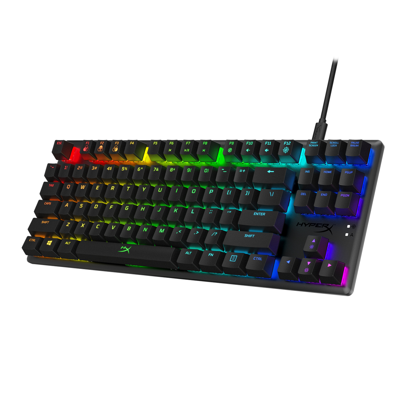 Mejora la experiencia de juego de día y de noche con HyperX Alloy Origins Core RGB tenkeyless