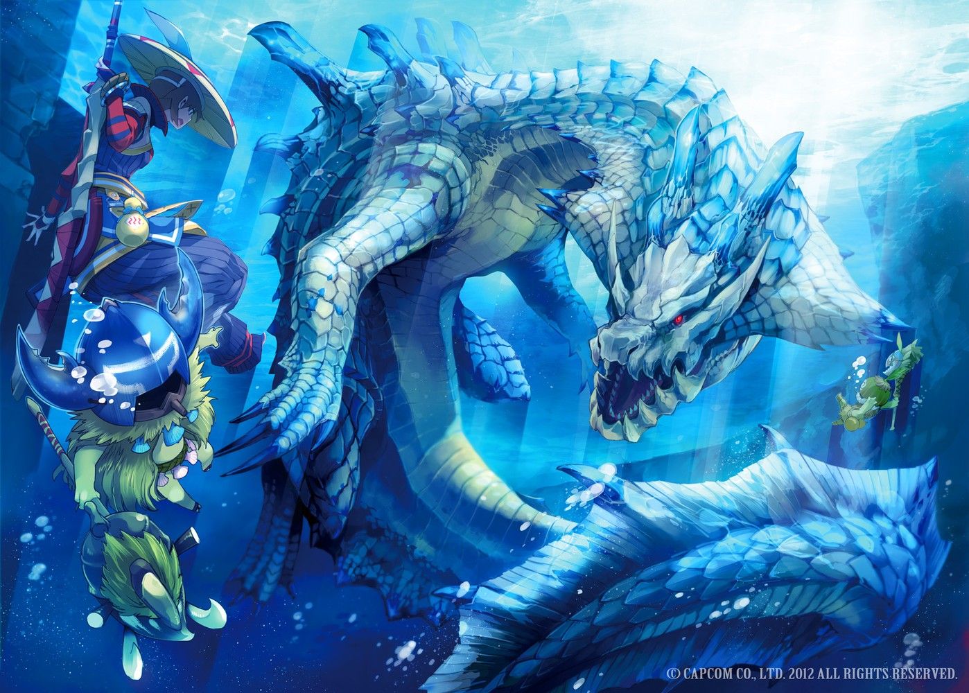 El Lagiacrus no estará dentro de Monster Hunter: World