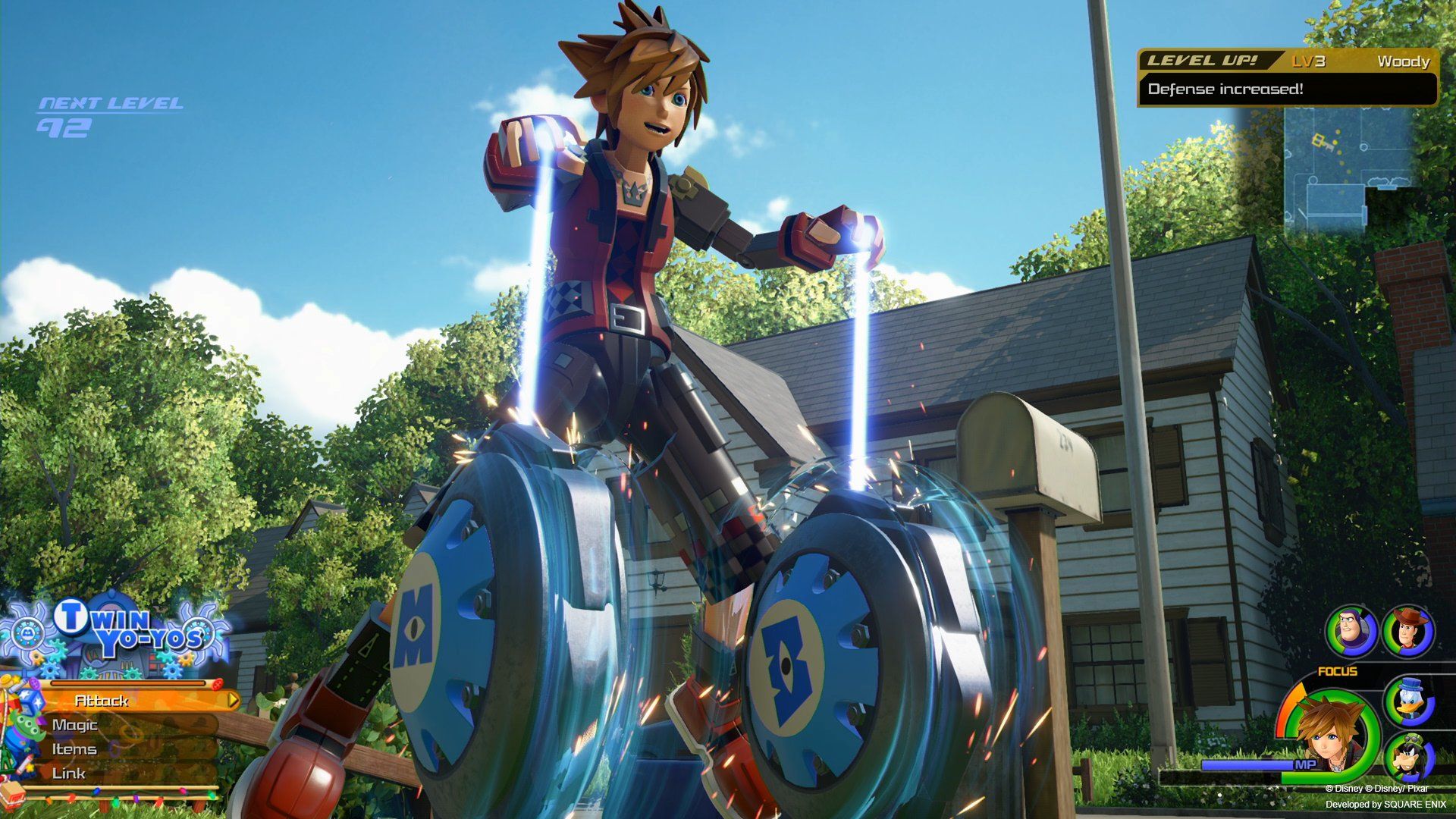 Kingdom Hearts III se luce en nuevos vídeos