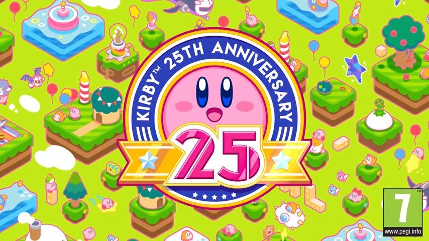 Nintendo conmemora el 25º aniversario de Kirby repasando su historia