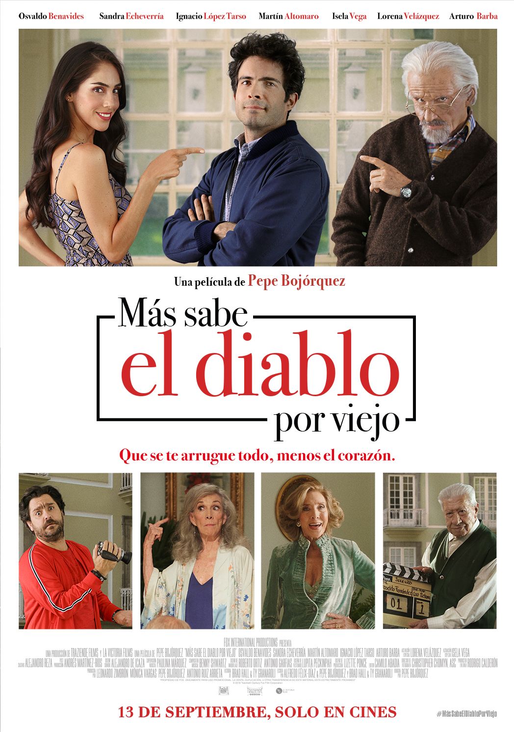 Más Sabe el Diablo por Viejo: Estreno 13 de setiembre