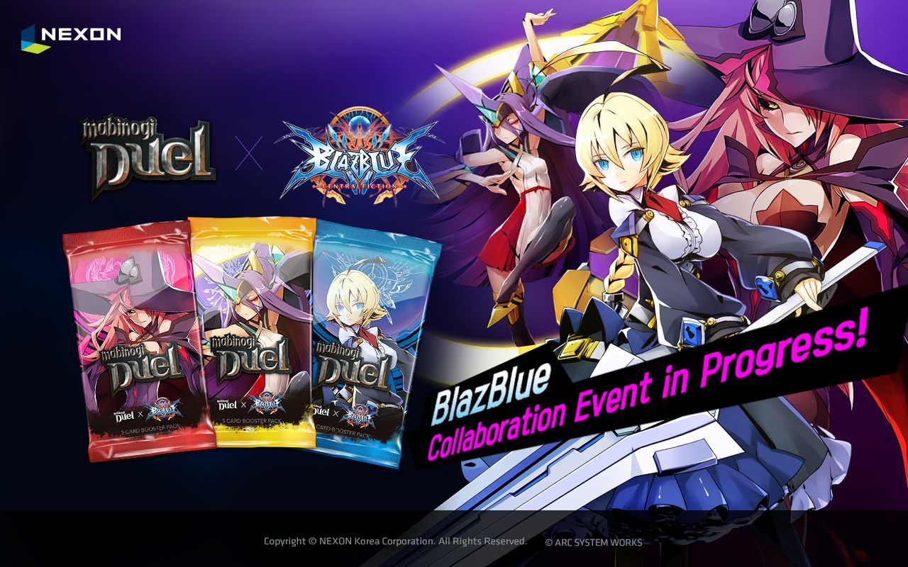 Mabinogi Duel recibe nuevo contenido con más protagonistas de Blazblue