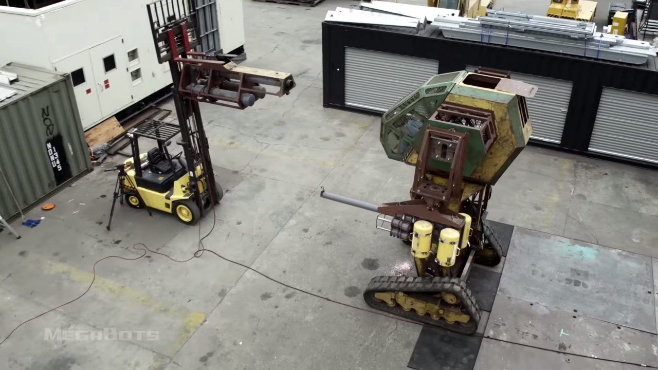 El enfrentamiento de robots «MegaBots vs Suidobashi Heavy Industry» se emitirá en 2017