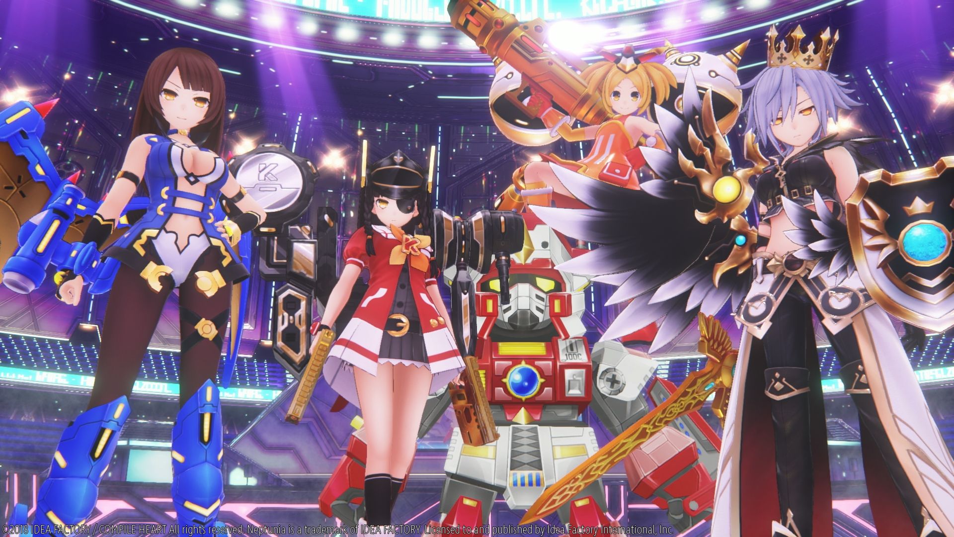 Megadimension Neptunia VIIR muestra una nueva galería de imágenes
