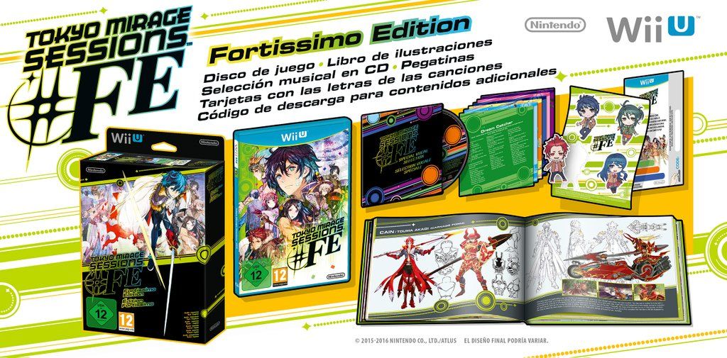 Confirmada la edición coleccionista de Tokyo Mirage Sessiones #FE para Occidente
