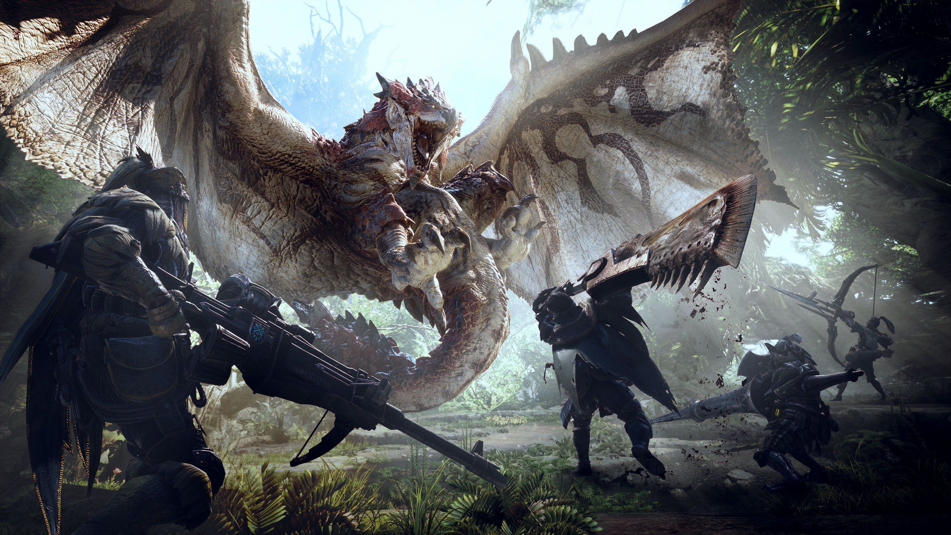 Monster Hunter World llegará más tarde a PC para ser optimizado de forma correcta