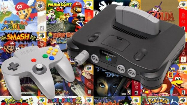 Nintendo registra el control de Nintendo 64 en Europa