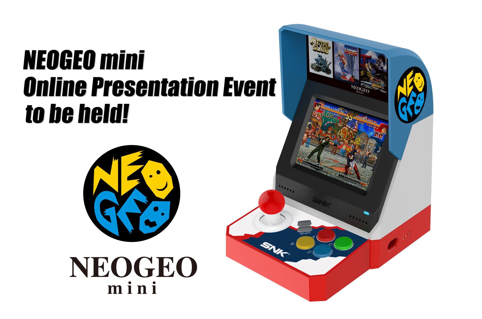 SNK presentará su Neo Geo Mini este próximo 9 de junio