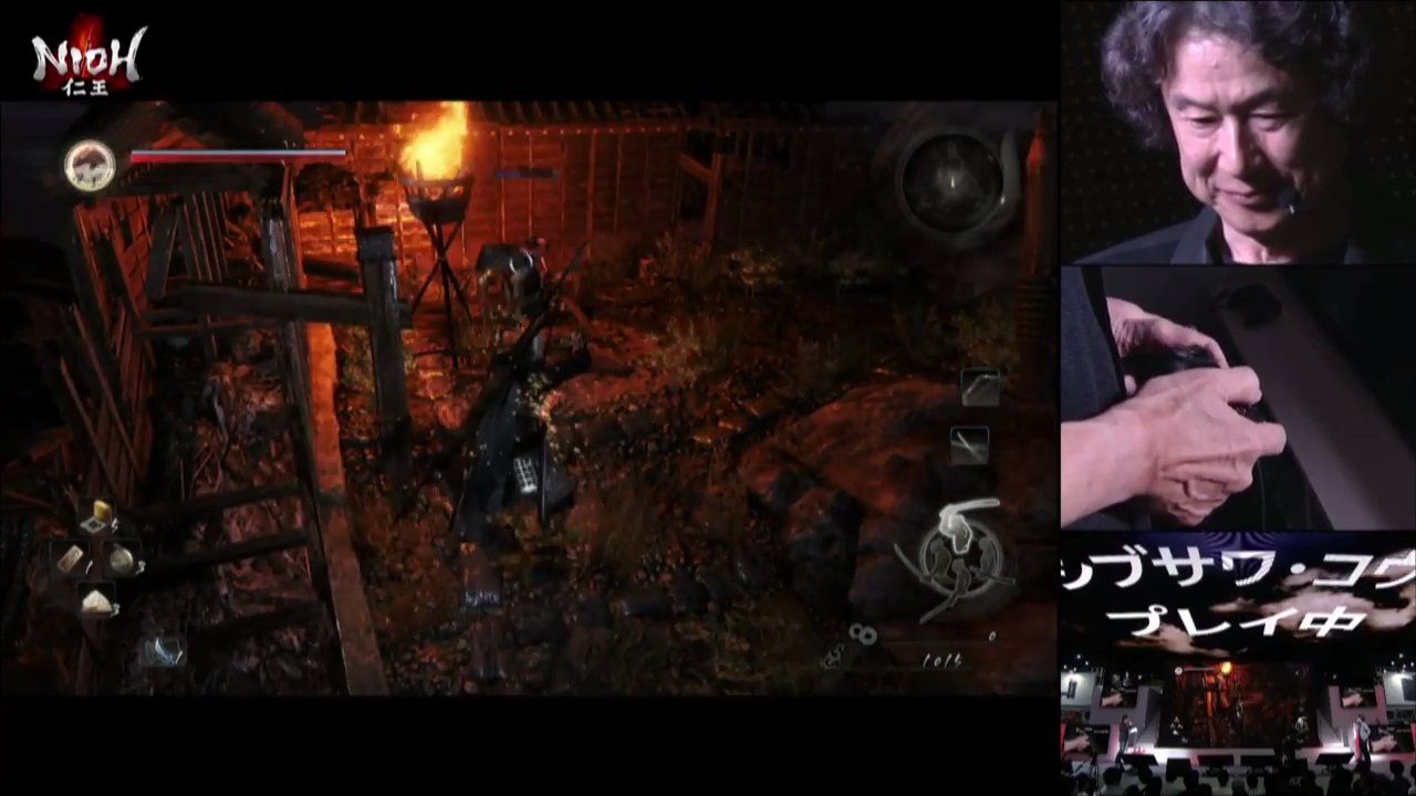 Nioh se muestra en un nuevo gameplay con el presidente de Koei Tecmo