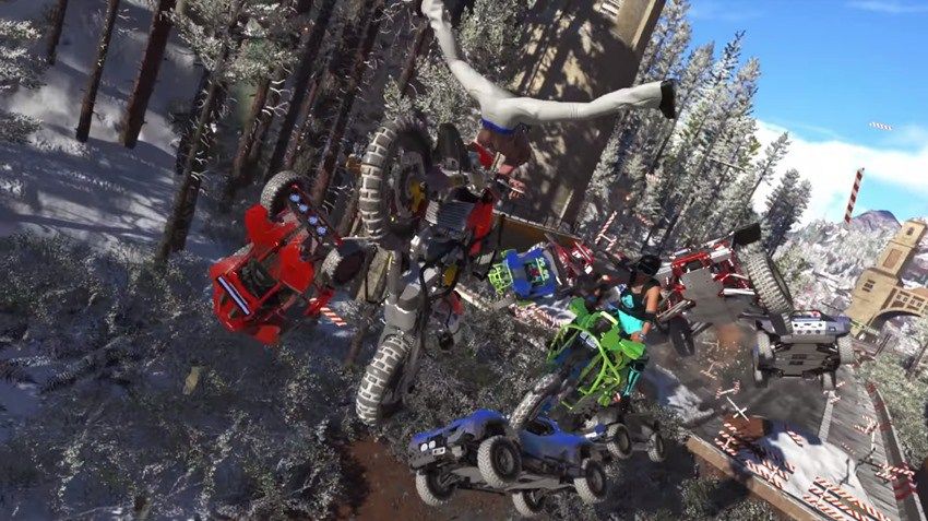 Así se ve ONRUSH, nuevo título de carreras arcade