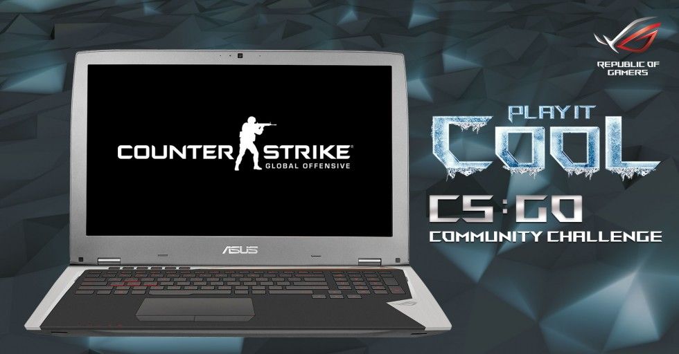 Juegue el “Play It Cool CS:GO Community Challenge” de Republic of Gamers