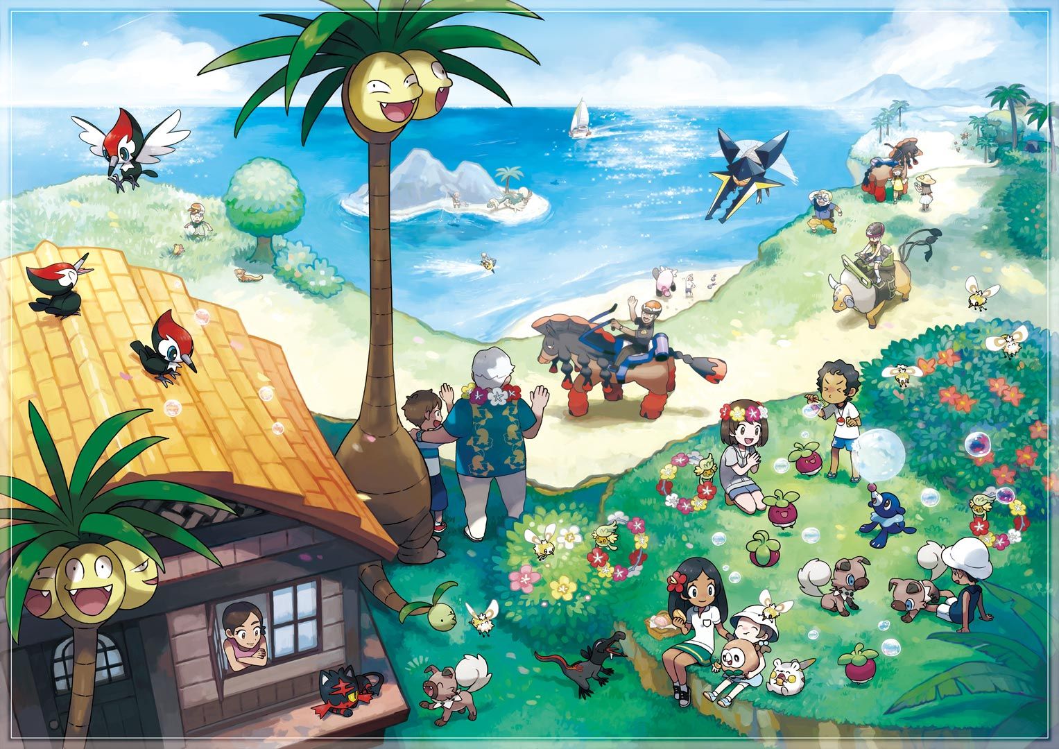 Se anuncian los nuevos movimientos Z y más Pokémon para Sun & Moon