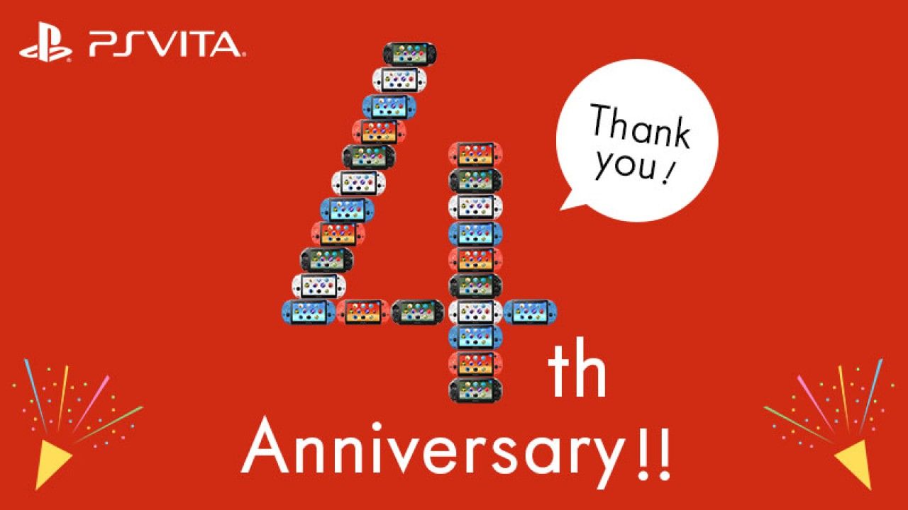 PSVita celebra hoy su cuarto aniversario en Japón