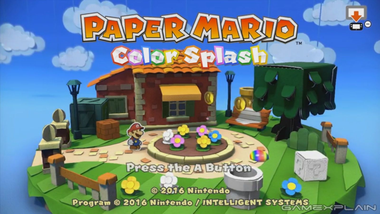 Paper Mario: Color Splash para Wii U se muestra en varios vídeos