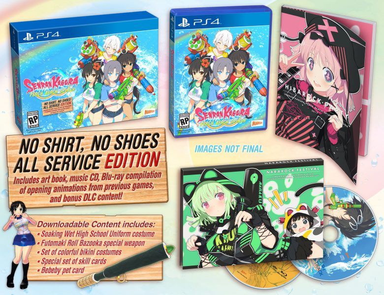 Senran Kagura: Peach Beach Splash tendrá una edición limitada en América
