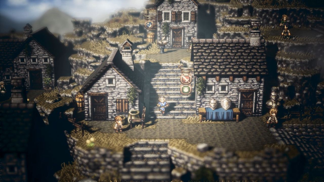 Project Octopath Traveler para Nintendo Switch se luce en una nueva galería de imágenes