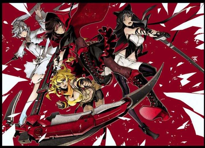 Primera imagen promocional de la adaptación a manga de RWBY