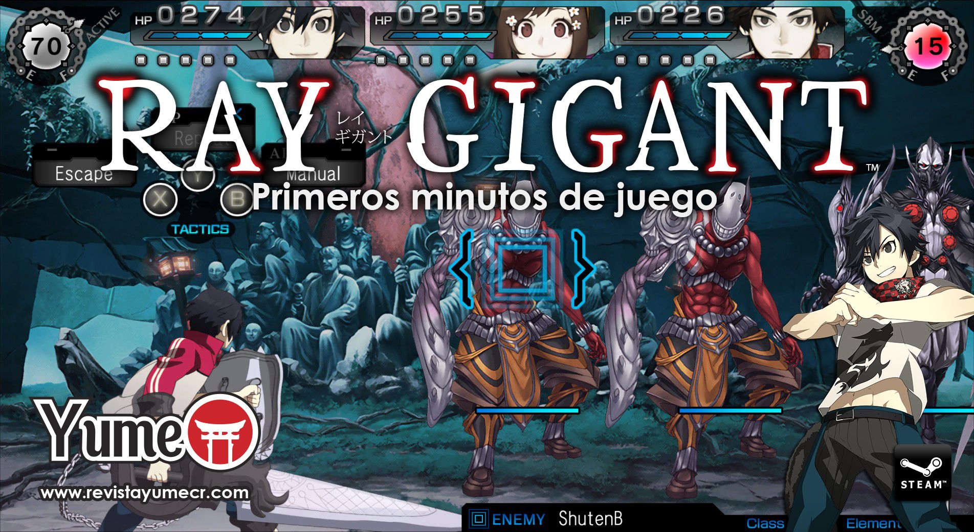 [GAMEPLAY] Comenzamos nuestra aventura en Ray Gigant