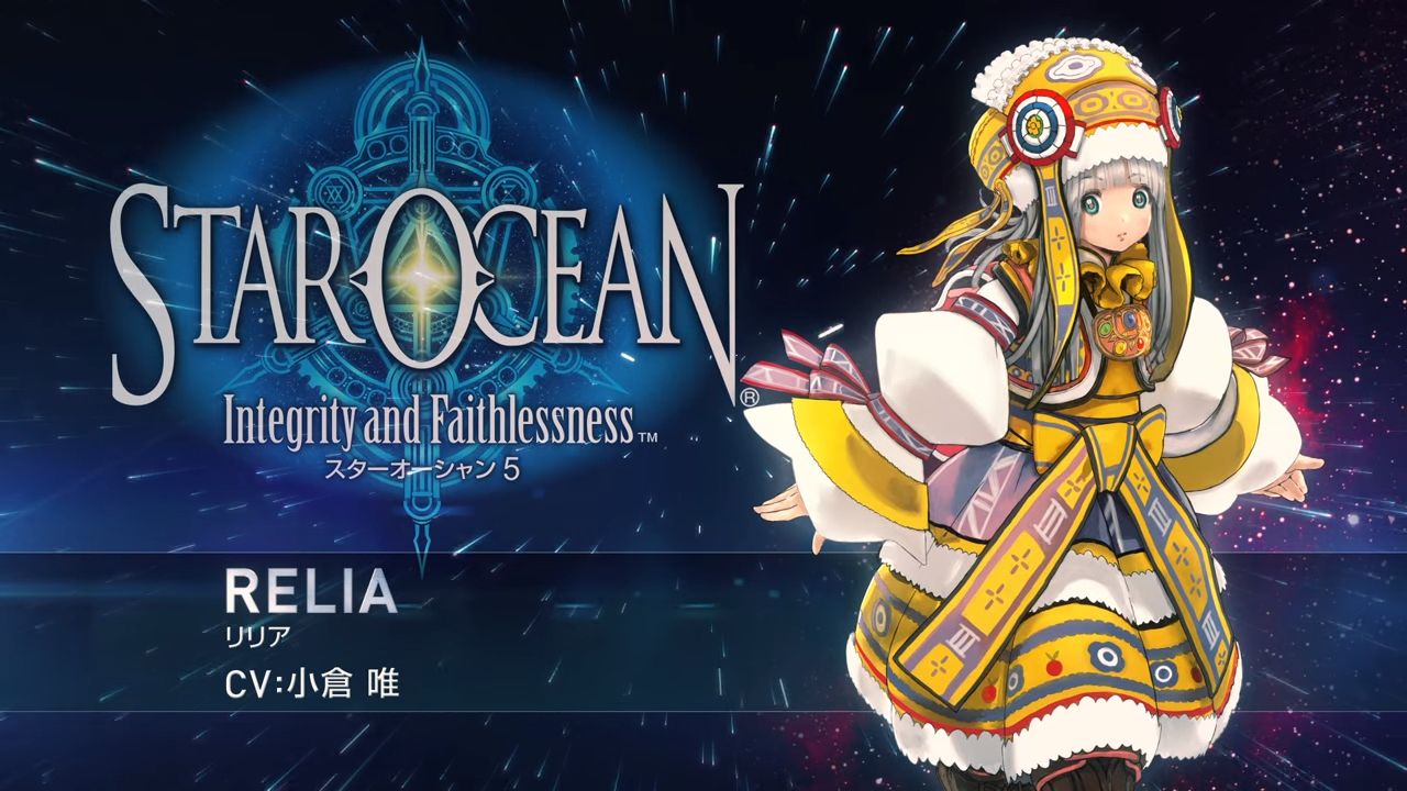 Tráiler de Star Ocean: Integrity and Faithlessness dedicado a Relia
