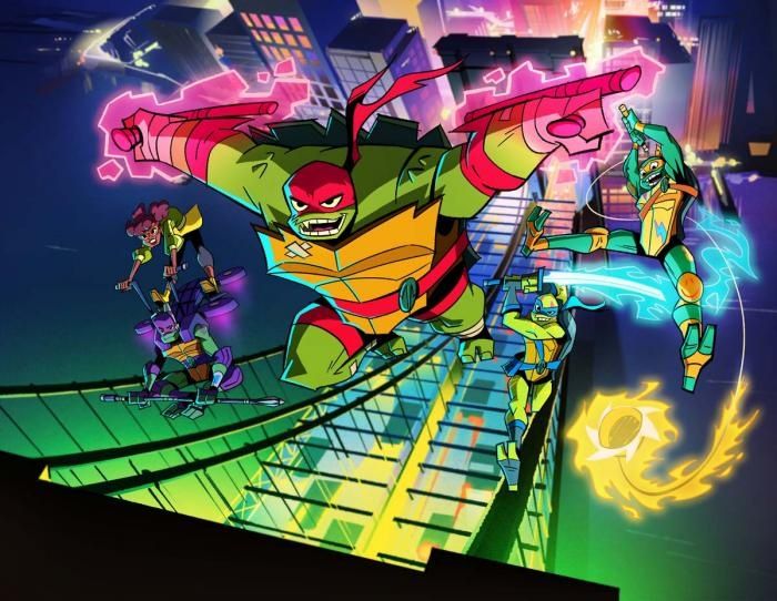 Así lucen los personajes de Rise of the Teenage Mutant Ninja Turtles