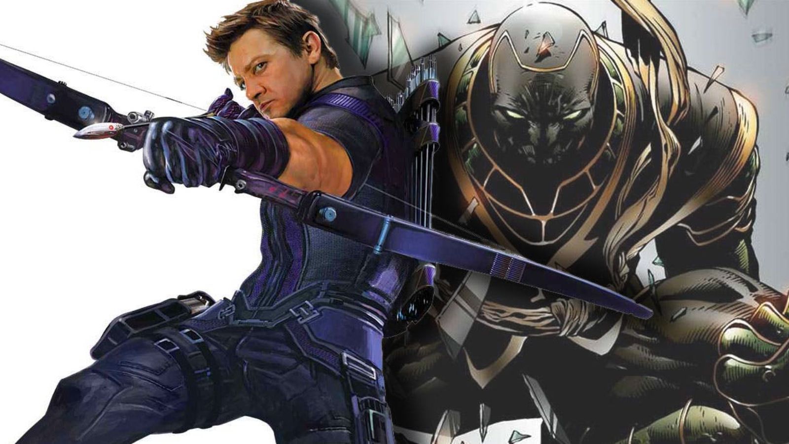 Clint Barton y su nueva apariencia como Ronin.