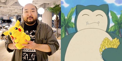 Snorlax está basado en una persona real