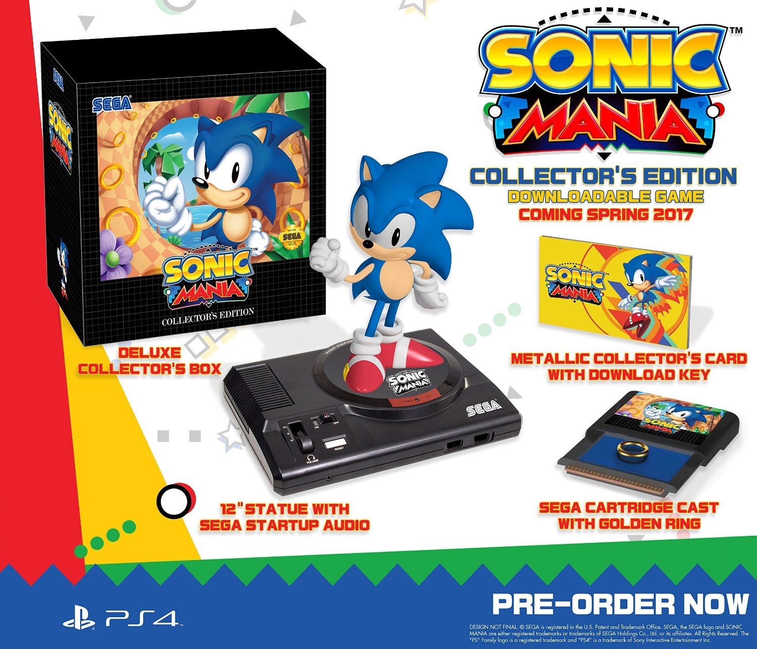 Sonic Mania tendrá una edición coleccionista en América