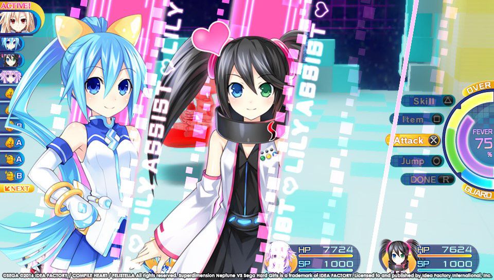 Mostrado el opening de Superdimension Neptune VS Sega Hard Girls