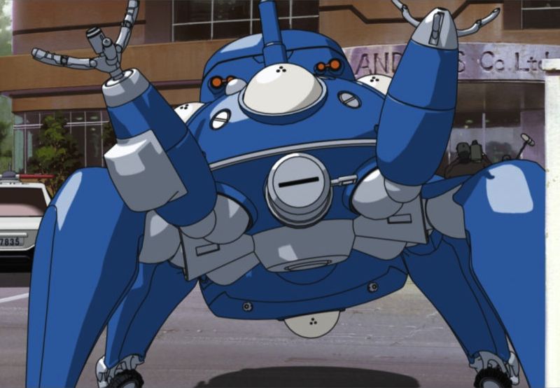 Vean este Tachikoma a escala 1/2 de Ghost in the Shell Realize Project