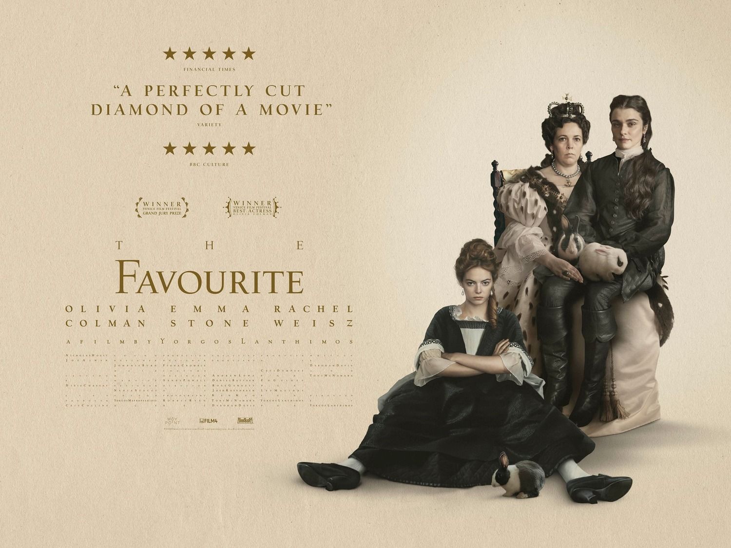 [Review] The Favourite, la juerga femenina.