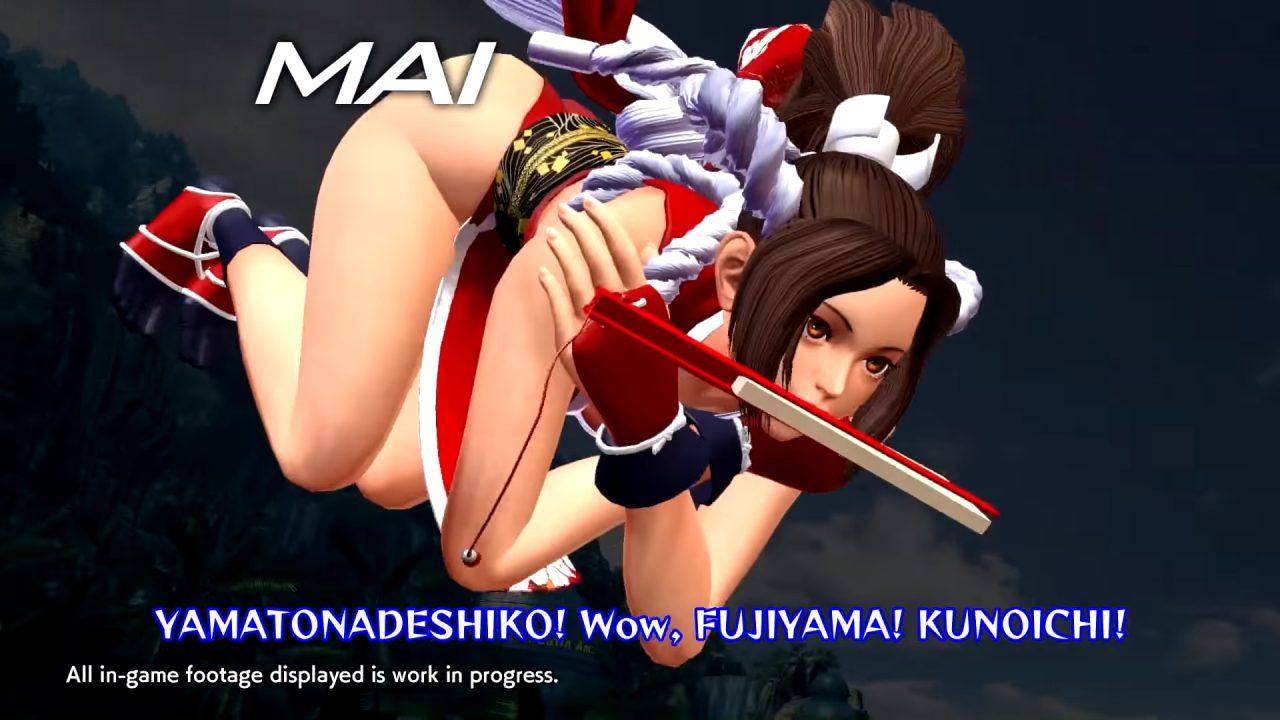 The King of Fighters XIV nos presenta a Mai Shiranui y a Banderas Hattori