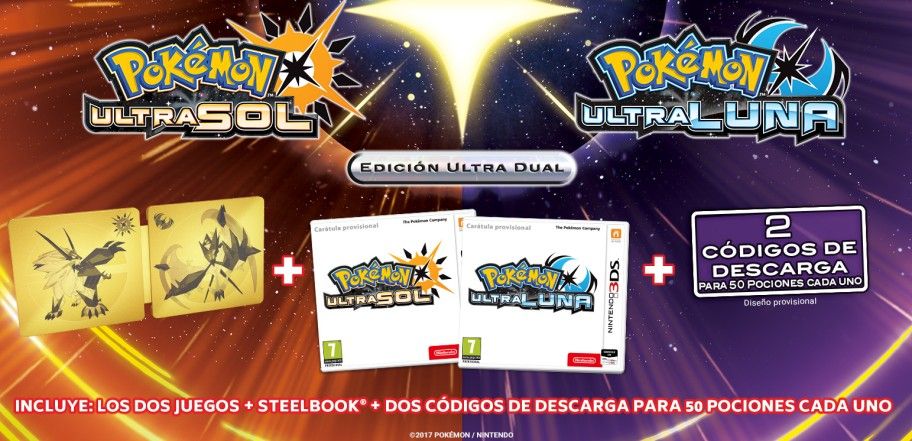 Se anuncian las ediciones especiales de Pokémon Ultra Sun & Ultra Moon