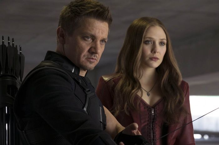 Elizabeth Olsen y Jeremy Renner llegan al rodaje de Avengers: Infinity War