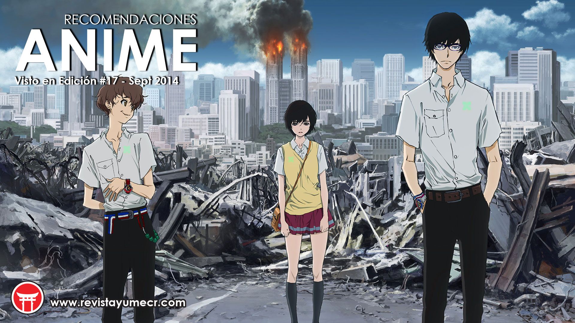 [Antiguas Recomendaciones] Zankyou no Terror, uno de los animes que más te hará reflexionar