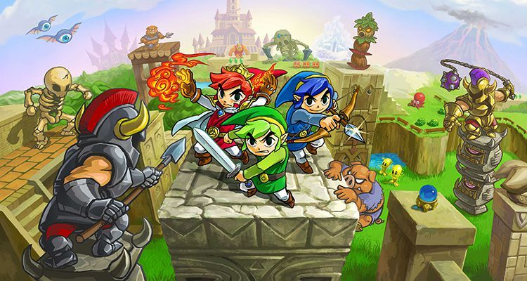 The Legend of Zelda: Tri Force Heroes con ventas a la baja en Japón